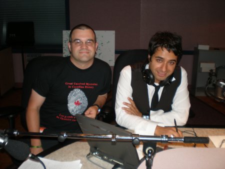 Gregory Klages (left) and Jian Ghomeshi (right)