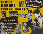 Poster for the film La petite Aurore lenfant martyre