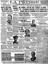 La Presse 15 avril 1920
