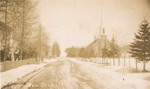 View of the Church and of Main Street, Ste. Philomne de Fortierville