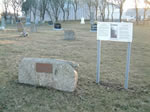 Monument  Jrme, cimetire de Meteghan, 2006
