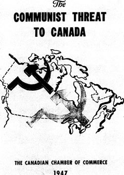 [ The Communist Threat to Canada pamphlet ]