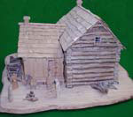 Side View of the Donnelly Home (Constructed by Ray Fazakas)
