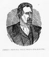 Engraving of James Carroll