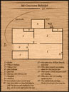 Diagram of the Murder Scene at William Donnelly's Home