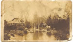 Carte de visite, trouve dans le mur de la 
