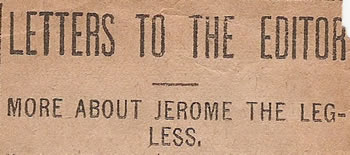 [ Headline, St. John Daily Telegraph, 5 April 1909 ]