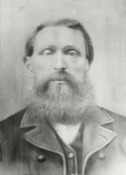 [ Portrait au fusain de Ddier Comeau, c1895 ]