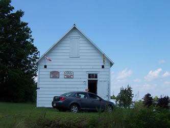 [ Local de la loge orangiste de Gagetown ]