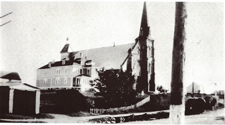 [ glise Stella Maris, Meteghan, vers 1885 ]