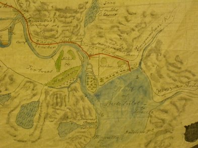 [ Bute Inlet Detail , Alfred Waddington, BCA CM C420, Map A, Sheet 1 ]