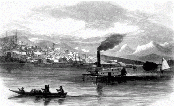 [ New Westminster, capitale de la Colombie-Britannique, Pope, Franklin Leonard, 1840-1895, BCA PDP02054 ]