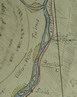 Dtail de la carte de Waddington sur Boulder Creek