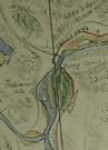 Dtail de la carte de Waddington sur le traversier