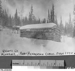 Robert Henderson's Cabin Built in 1894 in Quartz Creek