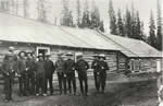 Mounted Police at Tagish Post