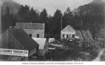 Skagway Street Scene, Pack Train Saloon in Background