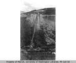 Magaw and Andrews tram to mining operations, Cheechako Hill