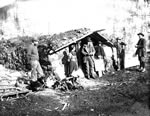 Mary's Hotel at mining claim No. 20 below on Bonanza Creek