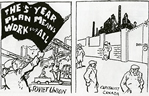 Work for all in the USSR; mass unemployment in Canada