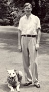 Norman and friend under internment in Tokyo