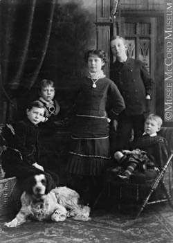 [ Mrs. J.J. Redpath's Group, Montreal, QC, 1881 ]