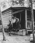 Cabane des gardes forestiers, Achray, lac Grand, parc Algonquin