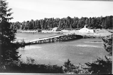 [ Remains of the abandoned Gilmour and Co. sawmill along Potter Creek ]