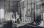 The labelling room in the commune's KC jam factory