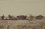 Doukhobors harvesting the photographer's crop, Langham Saskatchewan