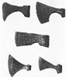 Ttes de haches perdues lors de la bataille dans les landes de Grathe au Danemark le 23 octobre 1157