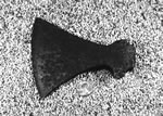 Tte de hache viking, paroisse de Thrttens, Gudbrandsdalen, Norvge. Onzime et douzime sicles.