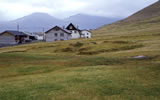 Vestiges d'une glise de l're viking  Leirvik dans les les Fro