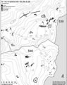 Map of Norse ruins at Quassiarsuk, presumed to be Brattahlid 