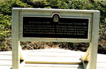 Plaque en hommage aux Ingstad 