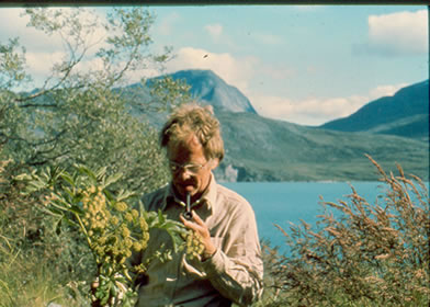 Danish archaeologist Jrgen Meldgaard