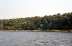 Emplacement prsum de la maison de Leif, vu de loin
