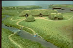 Maquette du complexe A-B-C 