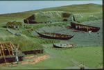 Bateaux dans la tourbire