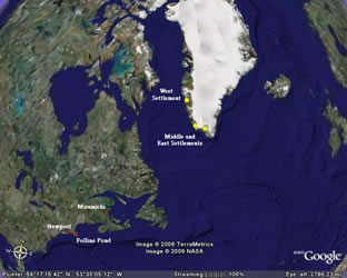 [ Map, North America and Greenland ]